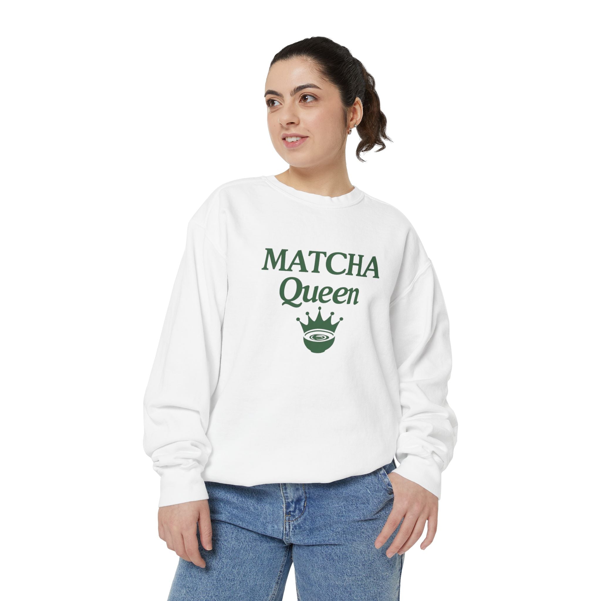 Matcha Queen — Matcha Lover Crewneck Sweatshirt