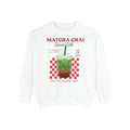 Matcha Chai Spiced Latte - Cozy Crewneck Sweatshirt