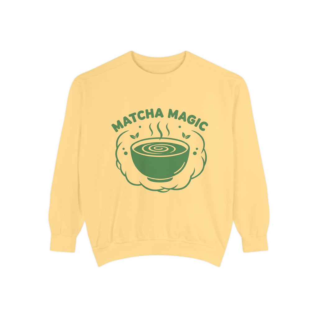 Matcha Magic - Cozy Crewneck Sweatshirt