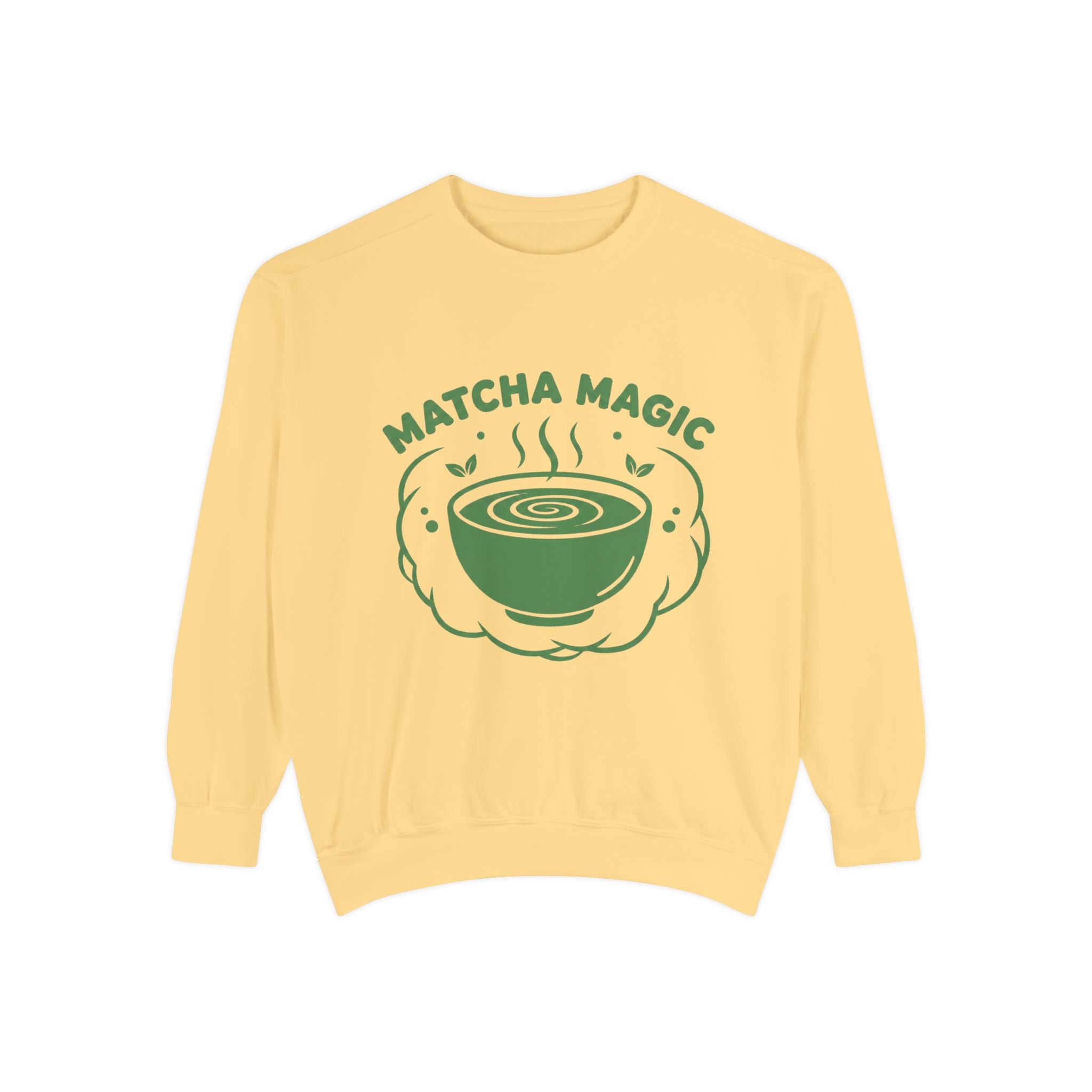 Matcha Magic - Cozy Crewneck Sweatshirt