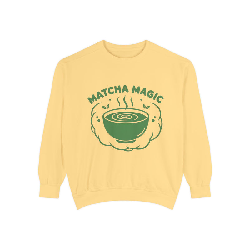 Matcha Magic - Cozy Crewneck Sweatshirt