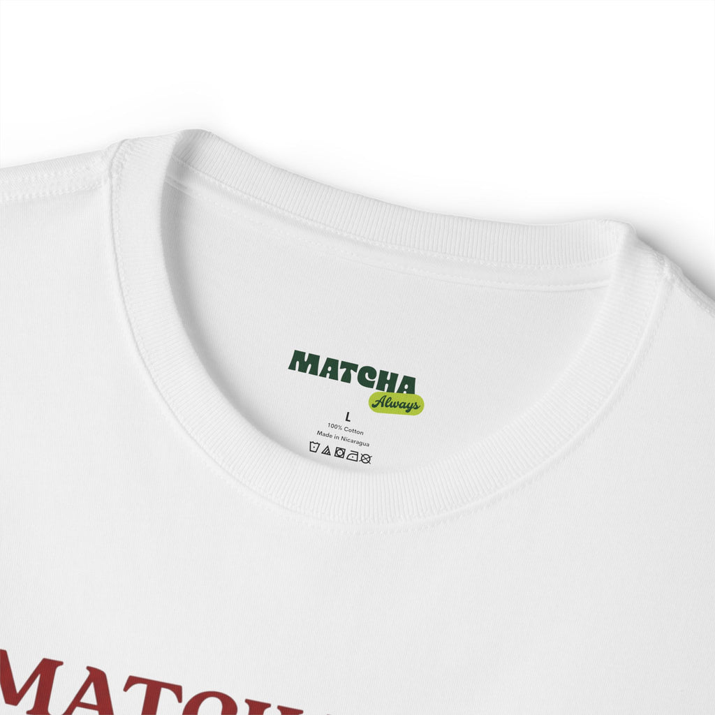 Matcha Chai Tee — Matcha Chai Spiced Latte Graphic T-Shirt