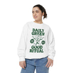 Daily Green Good Ritual - Graphic Crewneck Sweatshirt