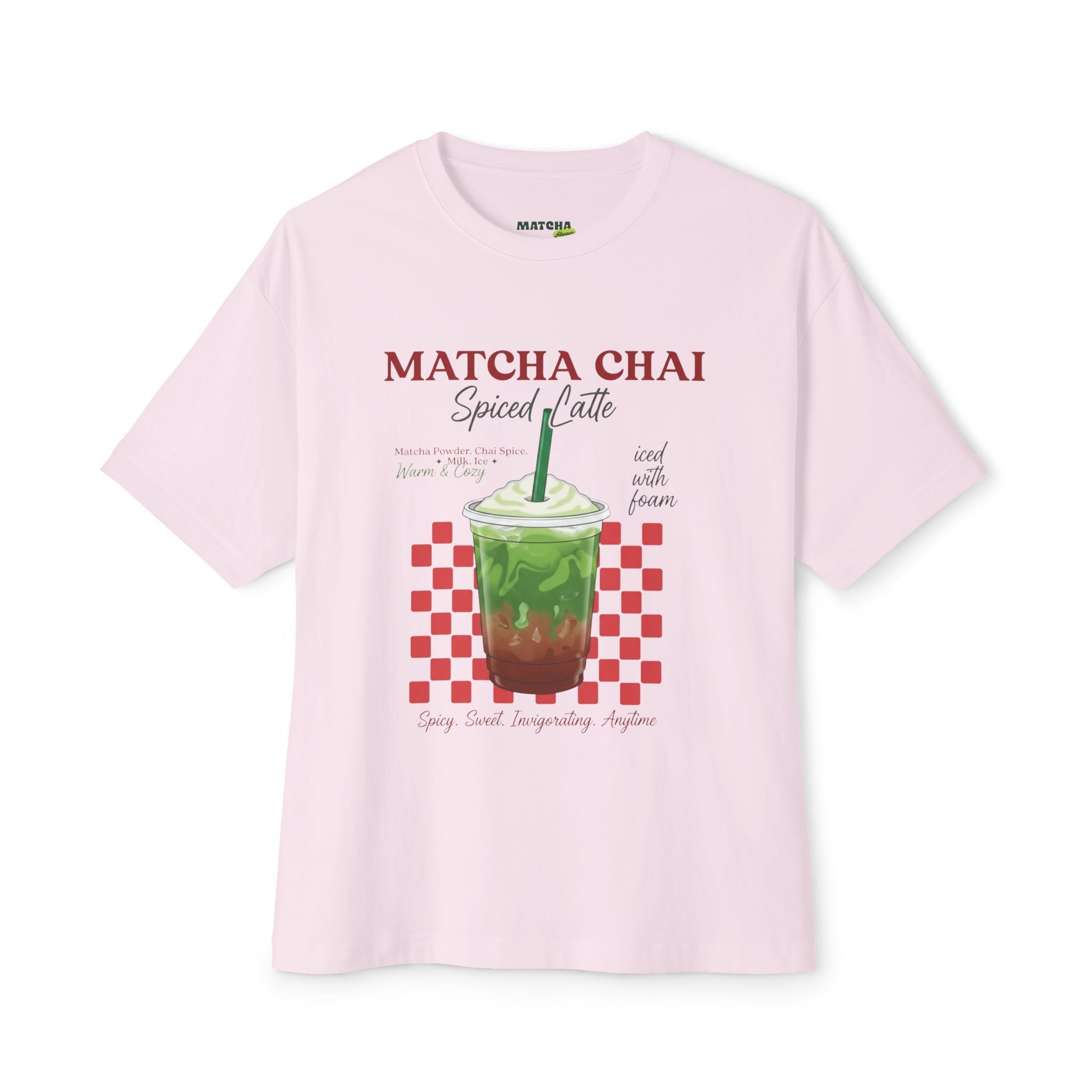 Matcha Chai Tee — Matcha Chai Spiced Latte Graphic T-Shirt