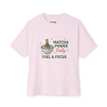 Matcha Power Daily Tee — Fuel & Focus Graphic T-Shirt