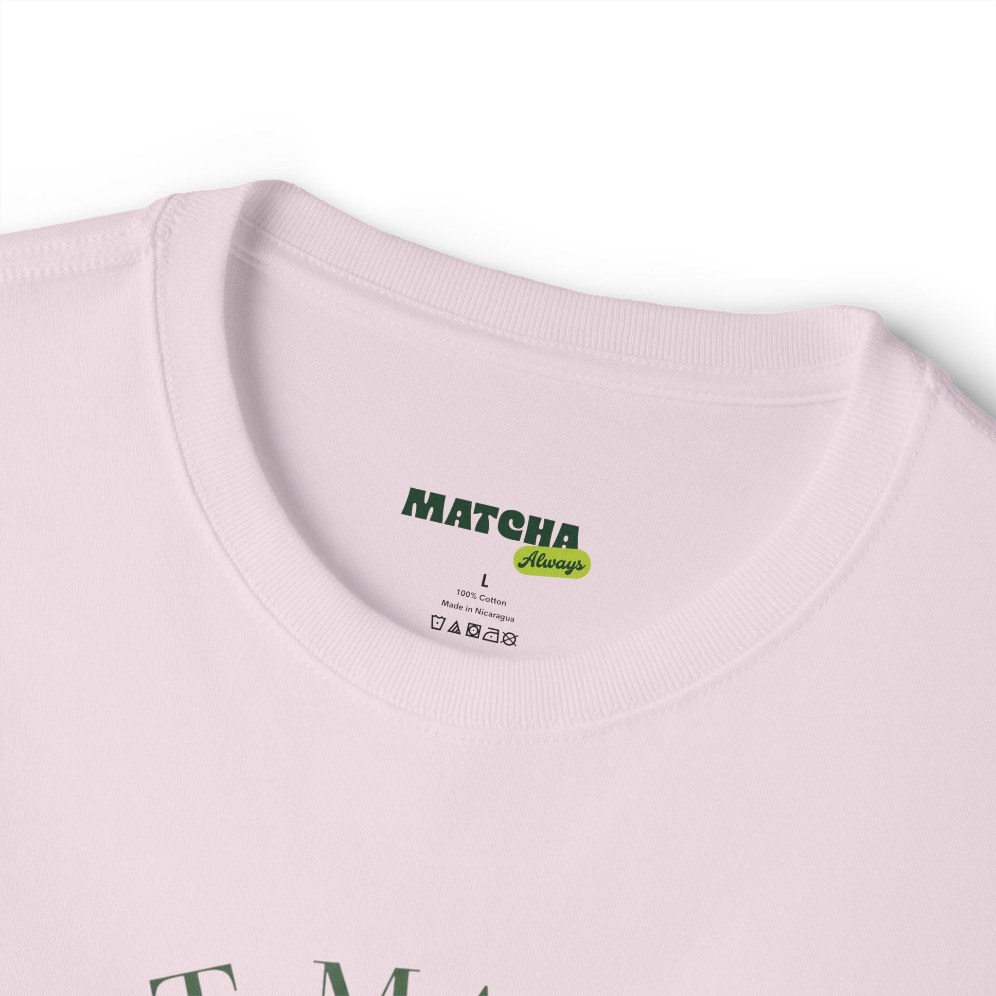 Matcha Mindful Brew Tee - Hot Matcha Oversized Boxy T‑Shirt