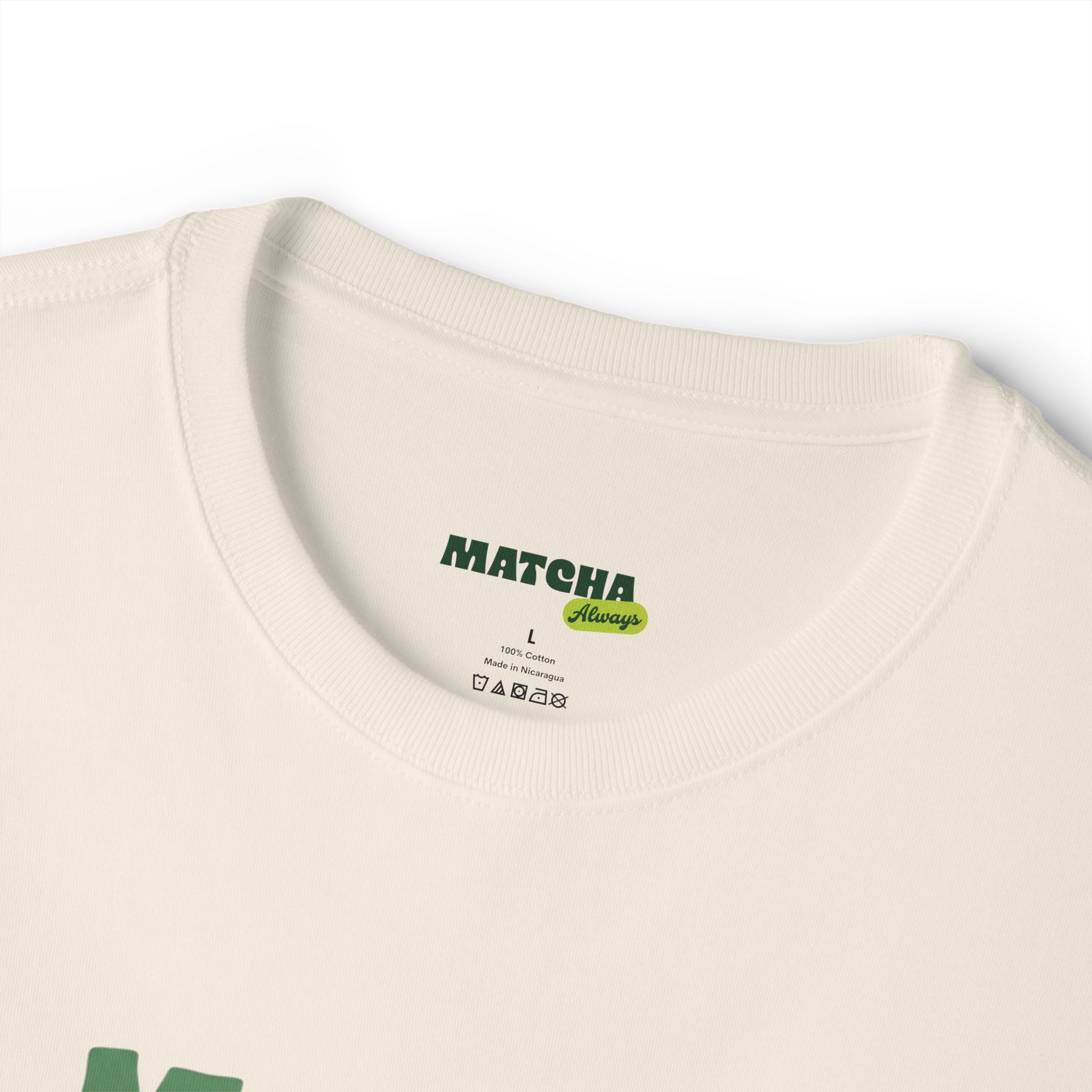 Matcha Bliss Tee — Matcha Blissful Daily Oversized Graphic T-Shirt