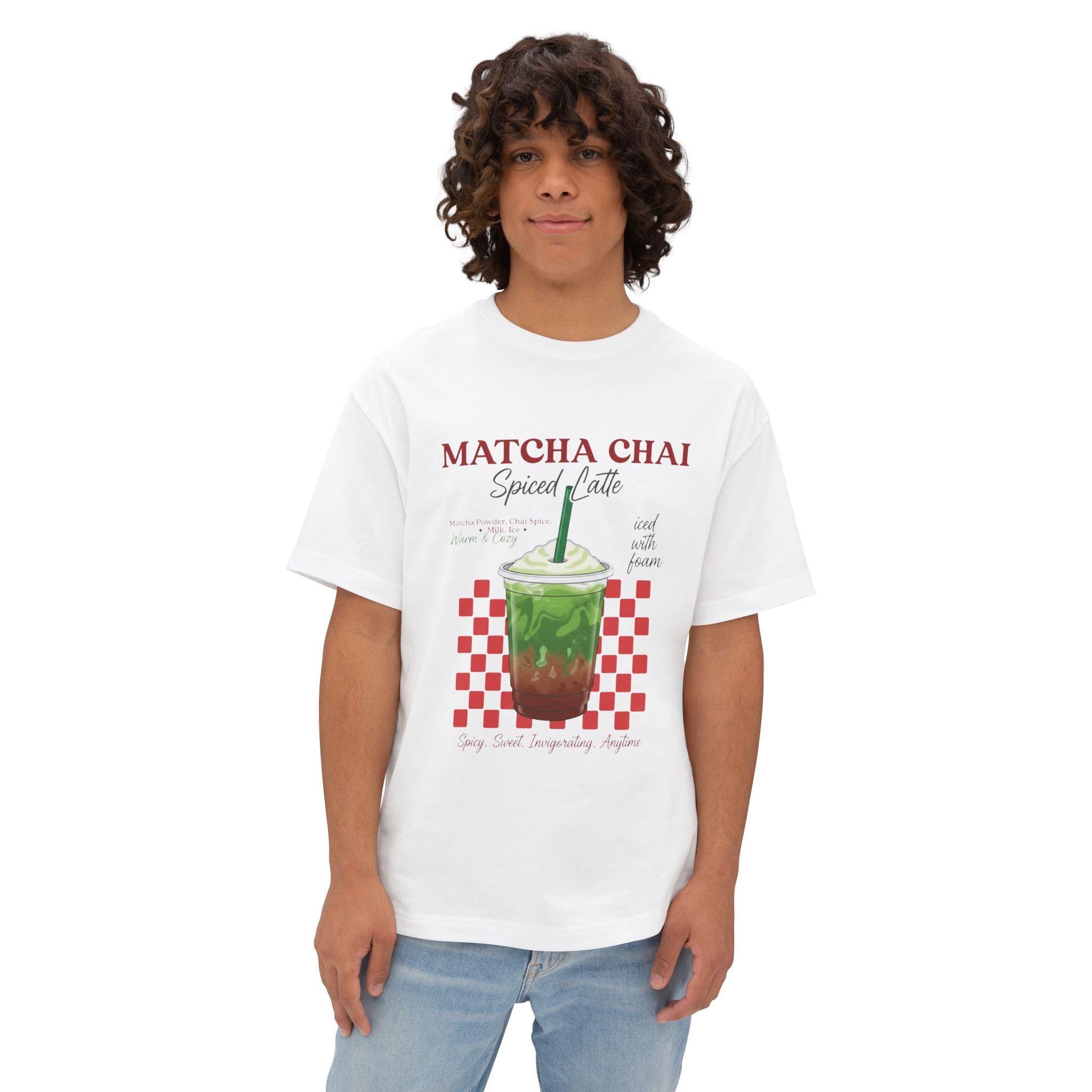 Matcha Chai Tee — Matcha Chai Spiced Latte Graphic T-Shirt