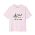 Matcha Power Daily Tee — Fuel & Focus Graphic T-Shirt