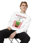 Matcha Chai Spiced Latte - Cozy Crewneck Sweatshirt