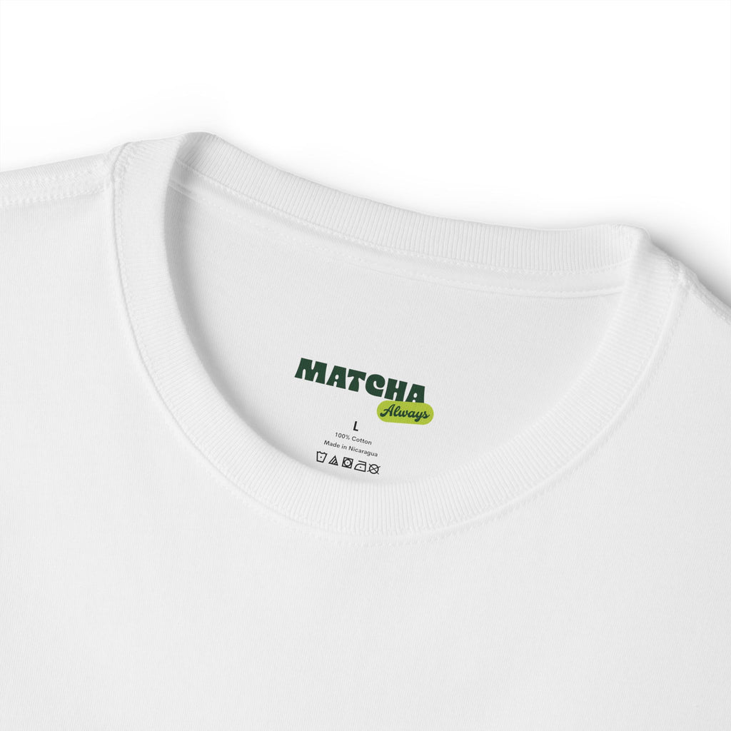 Matcha Graphic Tee - Vintage Tea Cup Design