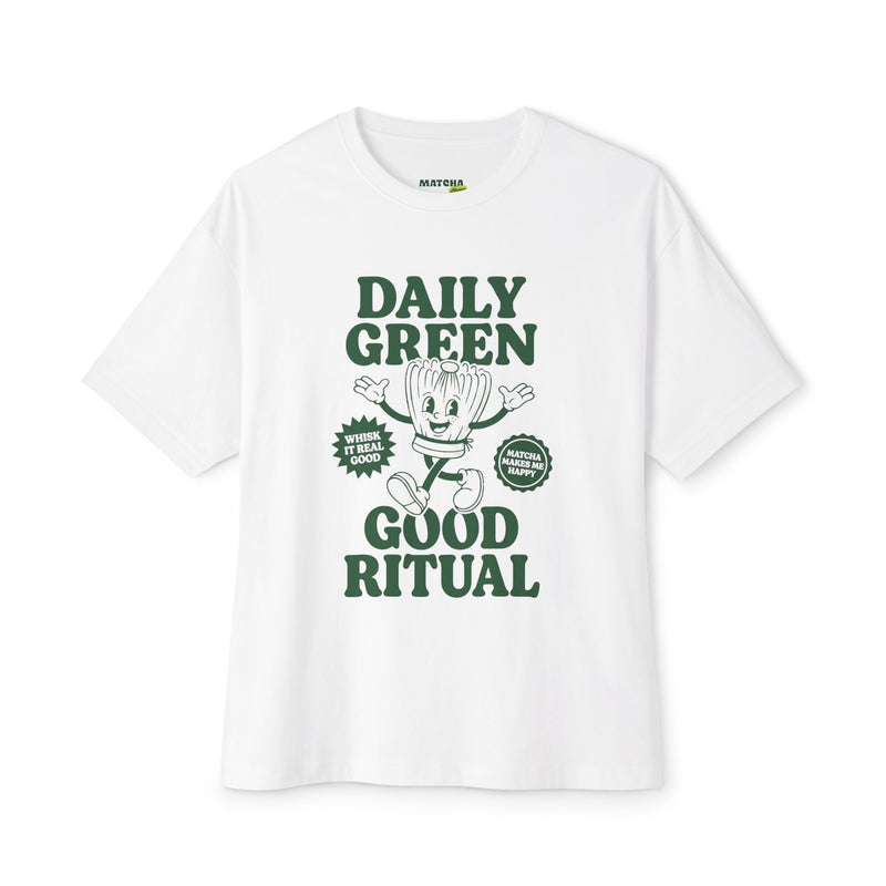 Matcha Tee — Daily Green Good Ritual Graphic T-Shirt