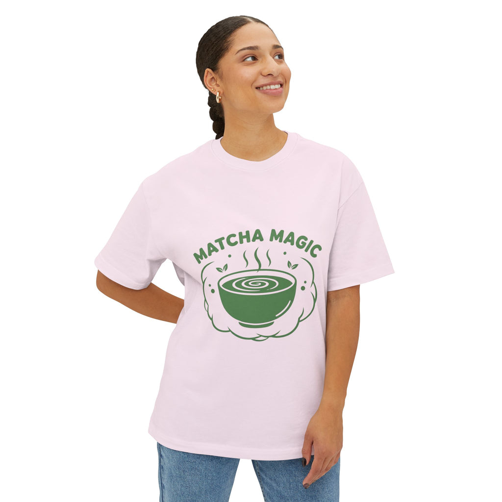 Matcha Magic Tee — Cute Matcha Latte Graphic T-Shirt