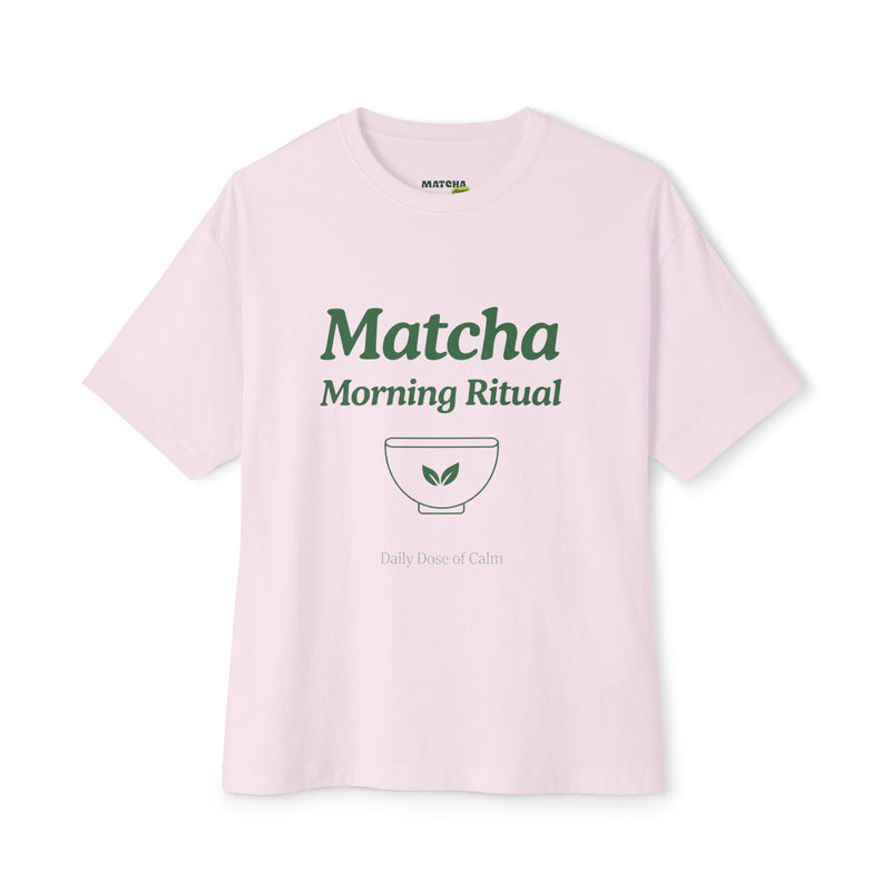 Matcha Morning Ritual Tee — Matcha Tea Inspired Graphic T‑Shirt