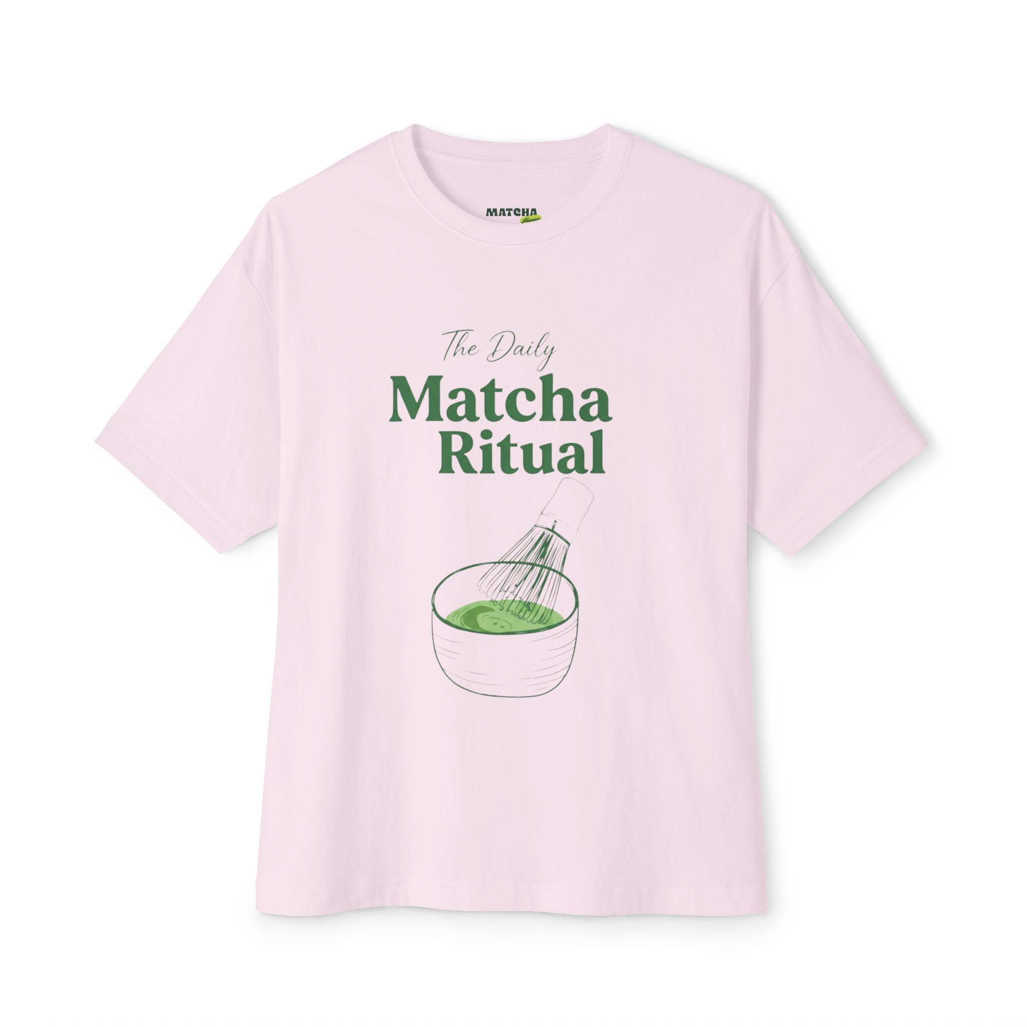 Matcha Ritual Tee - The Daily Matcha Ritual Graphic Shirt