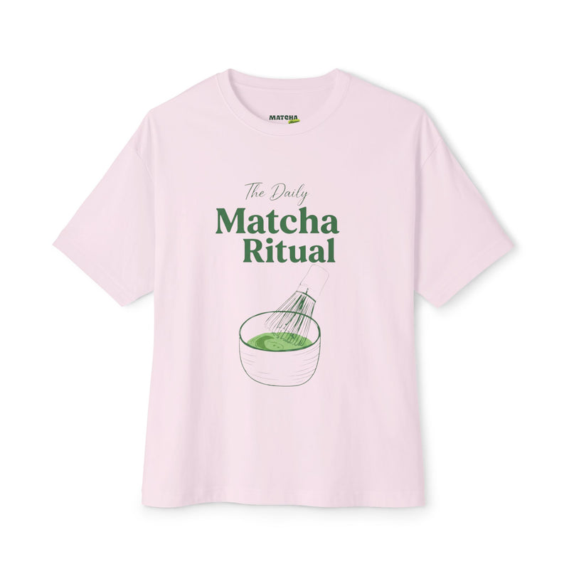 Matcha Ritual Tee - The Daily Matcha Ritual Graphic Shirt
