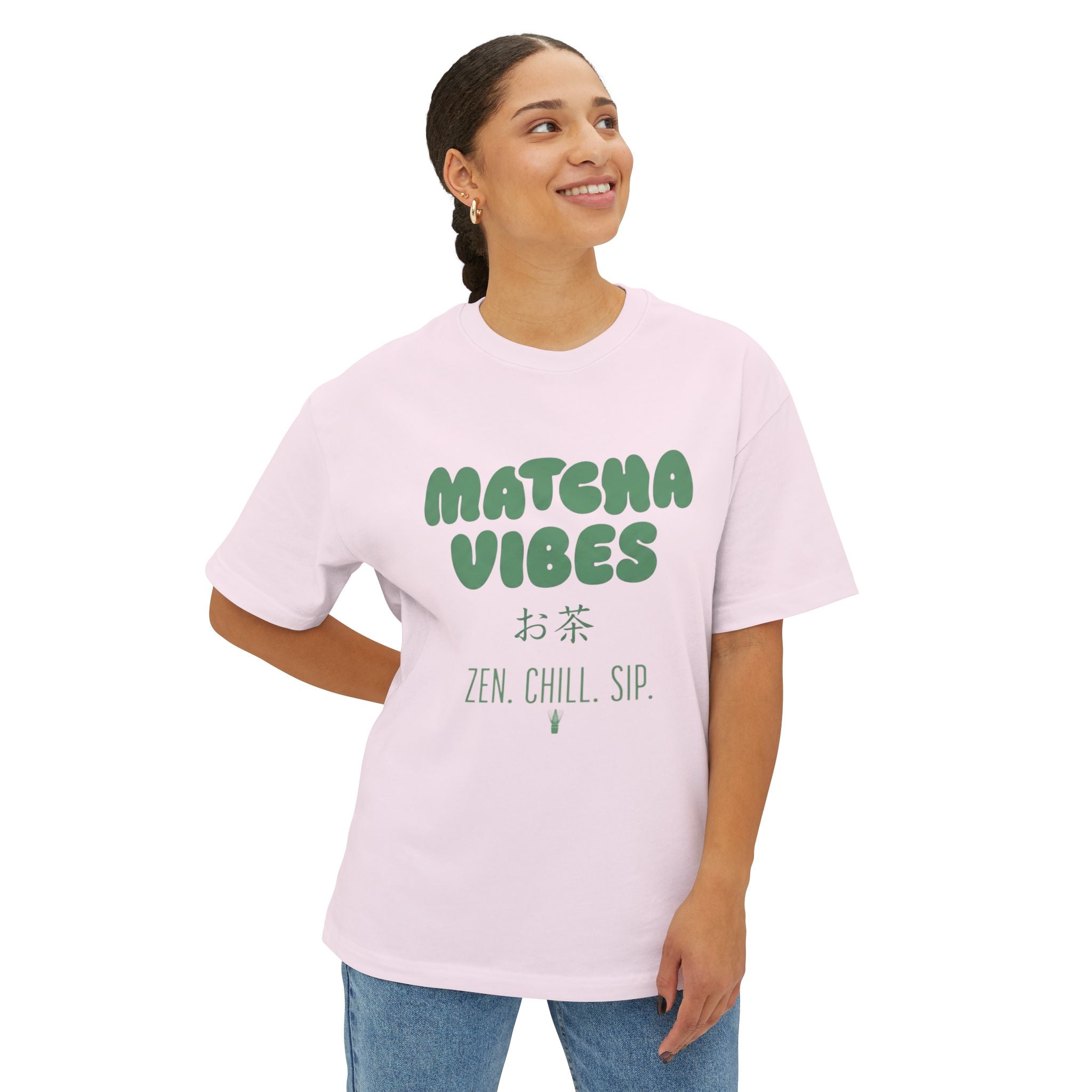 Matcha Vibes Tee — Zen Chill Sip Graphic T‑Shirt