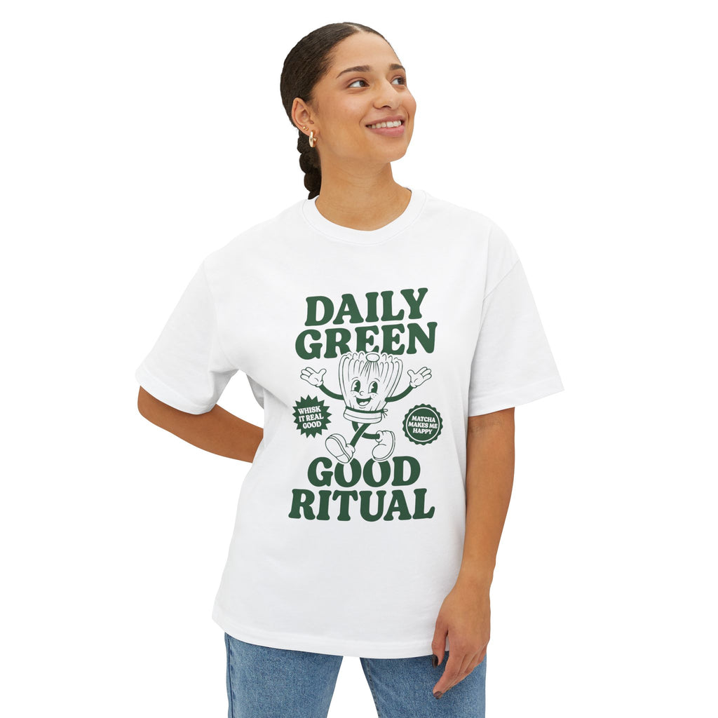 Matcha Tee — Daily Green Good Ritual Graphic T-Shirt