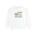 Matcha Daily Ritual Sweatshirt — Calm & Peace Cozy Crewneck