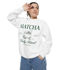 Matcha Daily Ritual - Graphic Crewneck Sweatshirt
