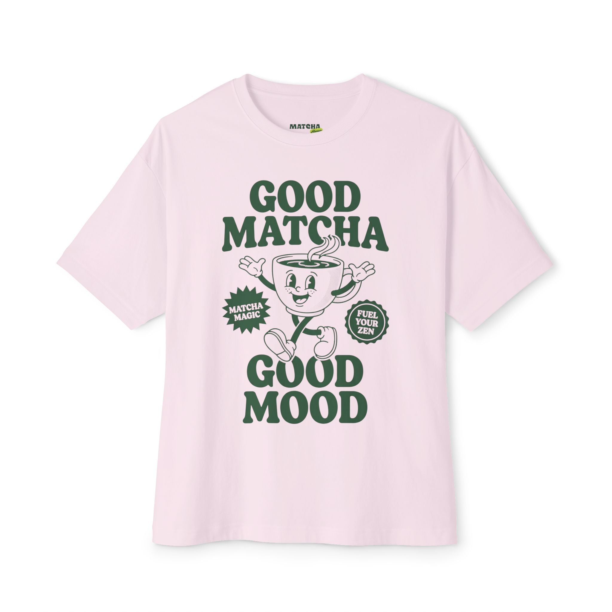 Matcha Tee - Good Matcha Good Mood Graphic T-Shirt