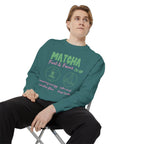 Matcha Fuel & Focus — Crewneck Sweatshirt