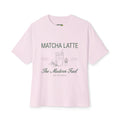 Matcha Latte Tee — The Modern Fuel Oversized Boxy T‑Shirt
