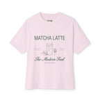Matcha Latte Tee — The Modern Fuel Oversized Boxy T‑Shirt