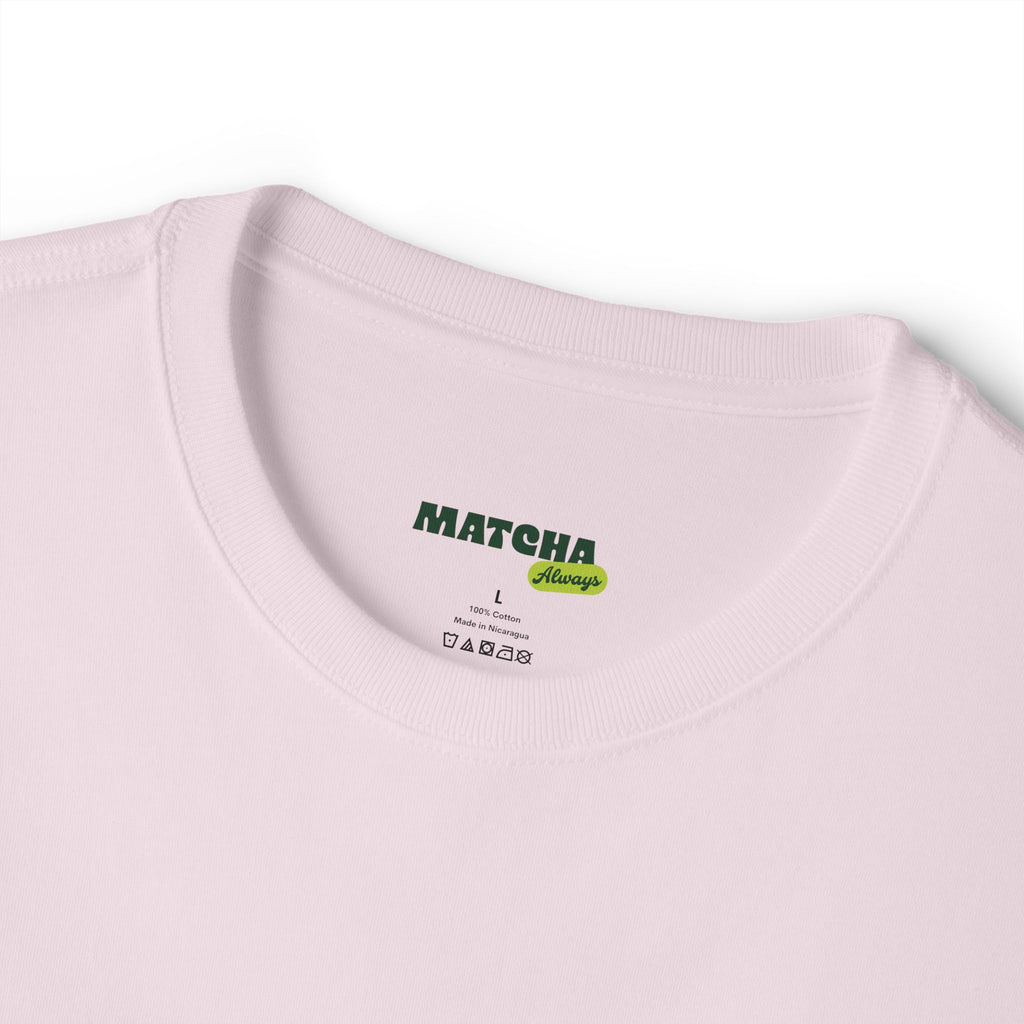 Matcha Graphic Tee - Vintage Tea Cup Design