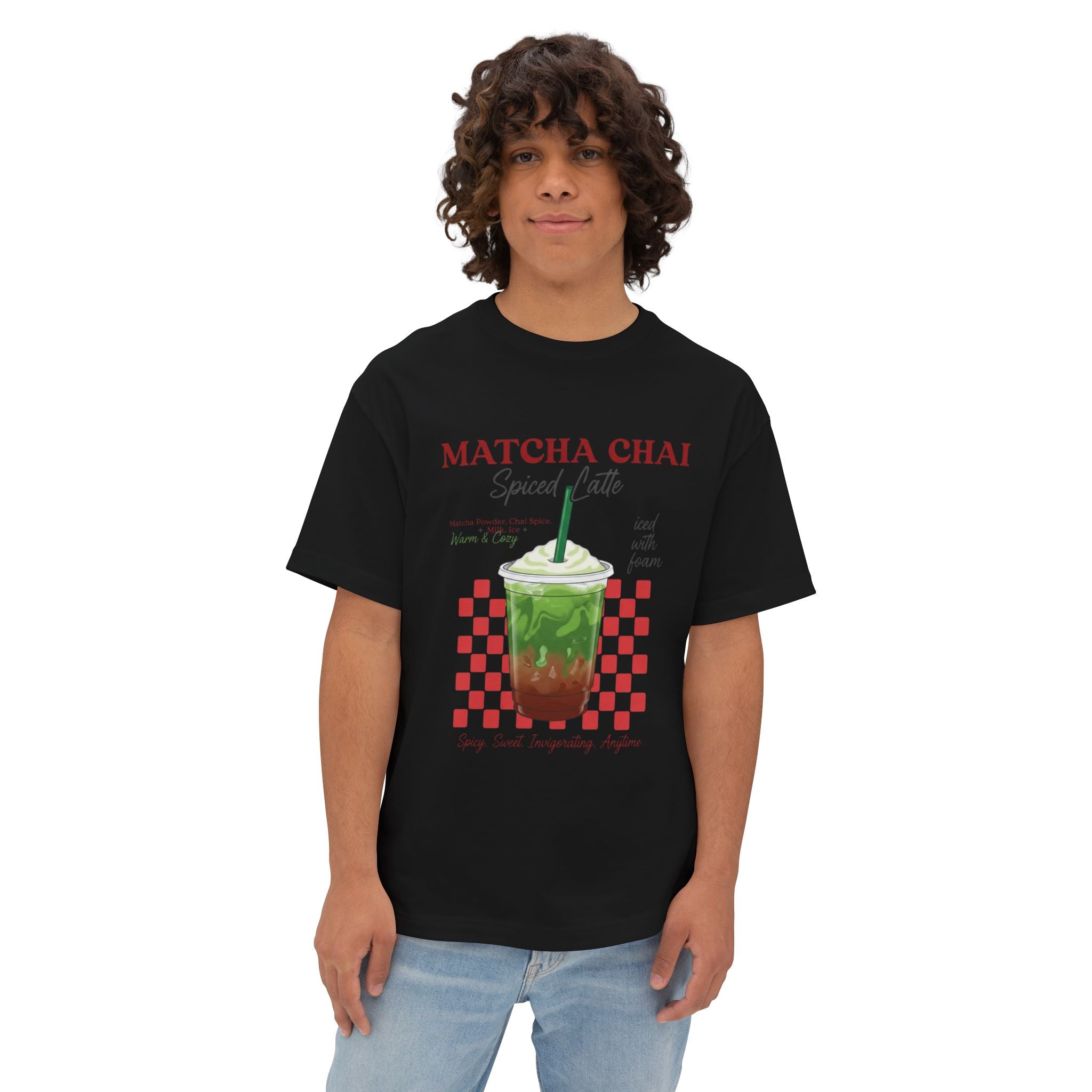 Matcha Chai Tee — Matcha Chai Spiced Latte Graphic T-Shirt