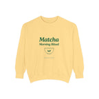 Matcha Morning Ritual Sweatshirt - Graphic Crewneck Sweatshirt