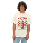 Matcha Sweet Latte Tee — Retro Café Graphic T-Shirt