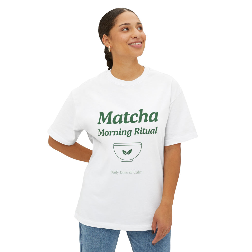 Matcha Morning Ritual Tee — Matcha Tea Inspired Graphic T‑Shirt