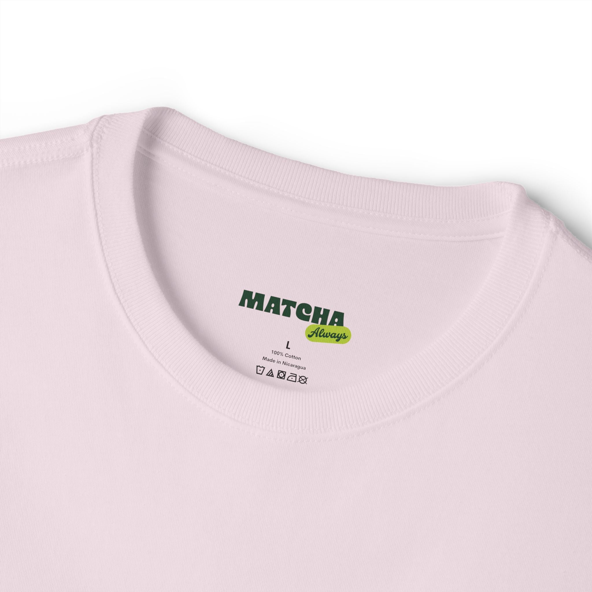 Matcha Daily Ritual Tee - Oversized Boxy T‑Shirt