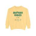 Matcha Vibes — Matcha Vibes Zen Chill Sip Crewneck Sweatshirt
