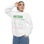 Matcha Fuel & Focus — Crewneck Sweatshirt