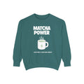 Matcha Power — Mug Graphic & Good Vibes Graphic Crewneck Sweatshirt