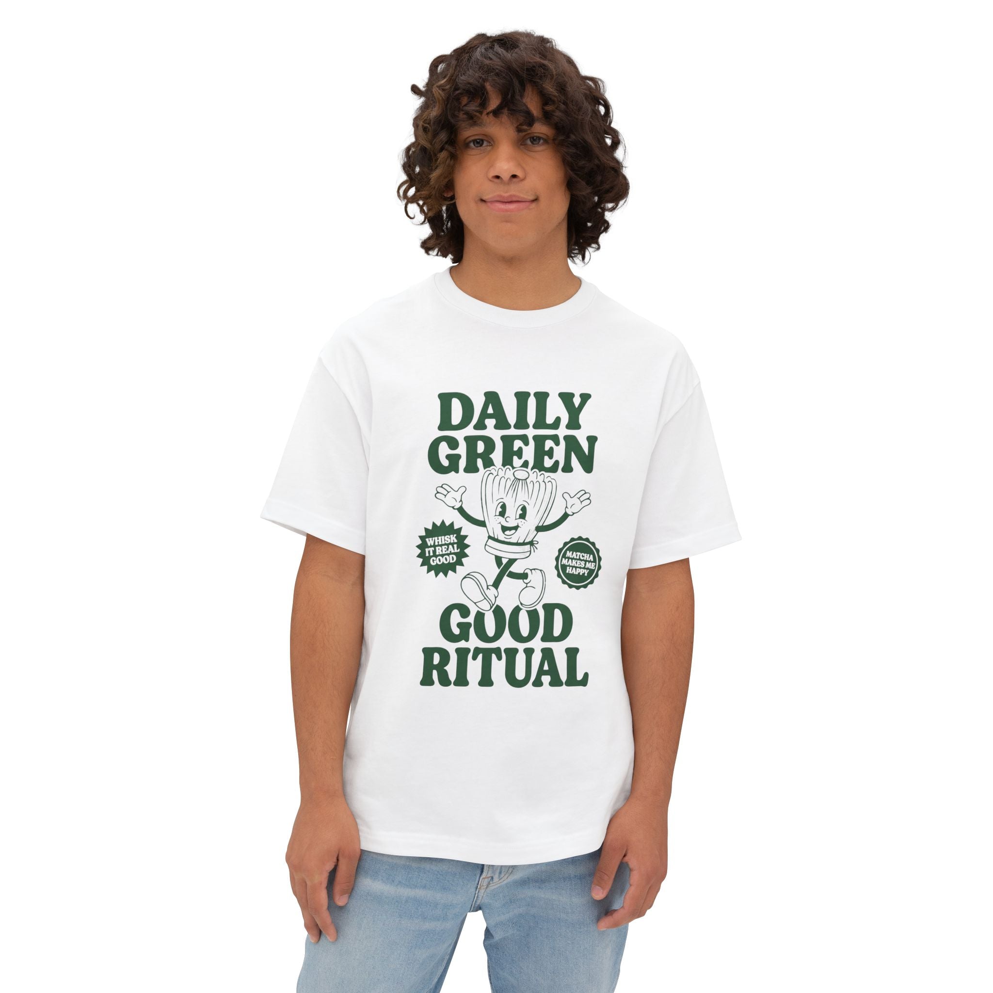 Matcha Tee — Daily Green Good Ritual Graphic T-Shirt