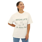 Matcha Latte Tee — The Modern Fuel Oversized Boxy T‑Shirt