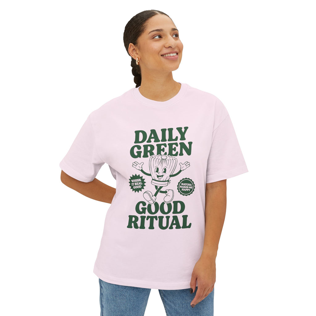 Matcha Tee — Daily Green Good Ritual Graphic T-Shirt