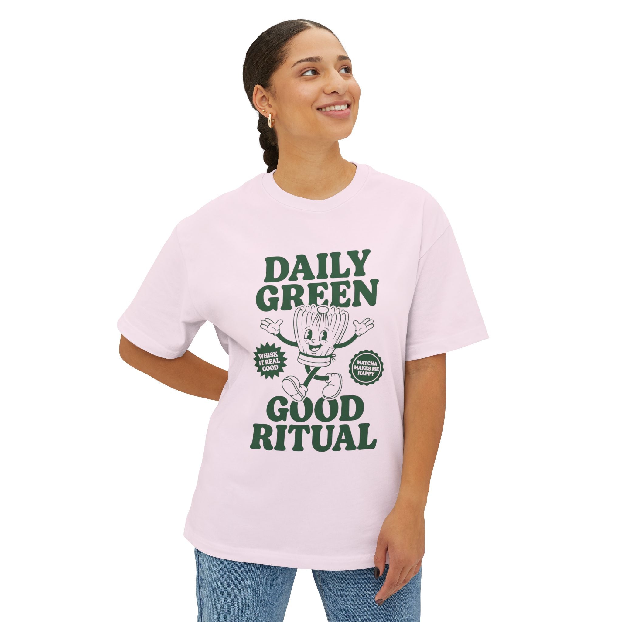 Matcha Tee — Daily Green Good Ritual Graphic T-Shirt
