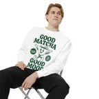 Good Matcha Good Mood - Graphic Crewneck Sweatshirt