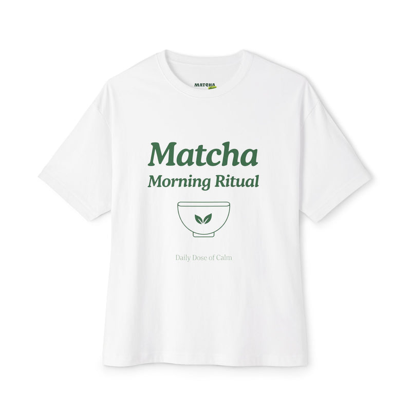 Matcha Morning Ritual Tee — Matcha Tea Inspired Graphic T‑Shirt