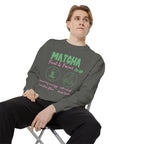 Matcha Fuel & Focus — Crewneck Sweatshirt