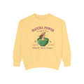 Matcha Power — Whisk it. Sip it. Conquer. Crewneck Sweatshirt