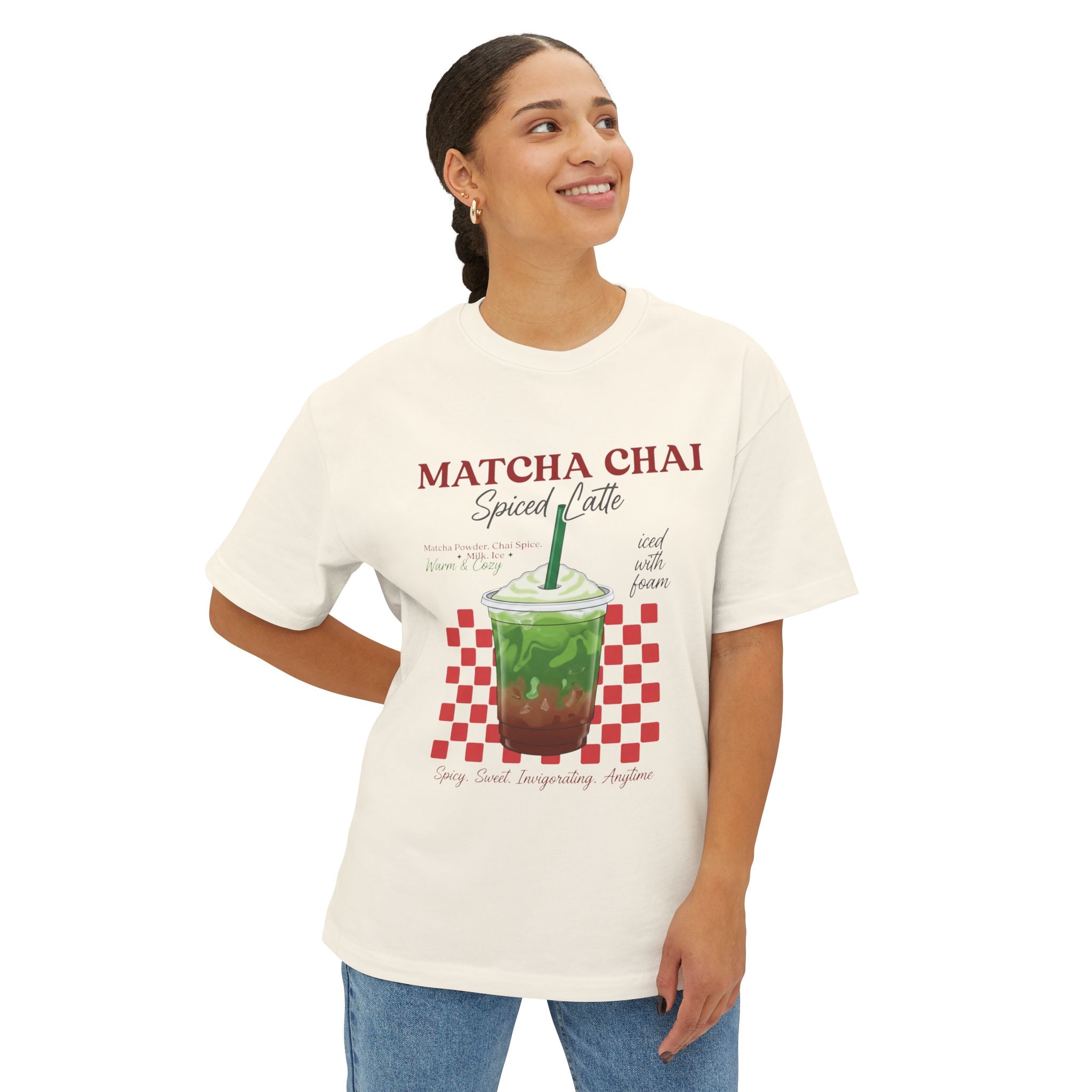 Matcha Chai Tee — Matcha Chai Spiced Latte Graphic T-Shirt