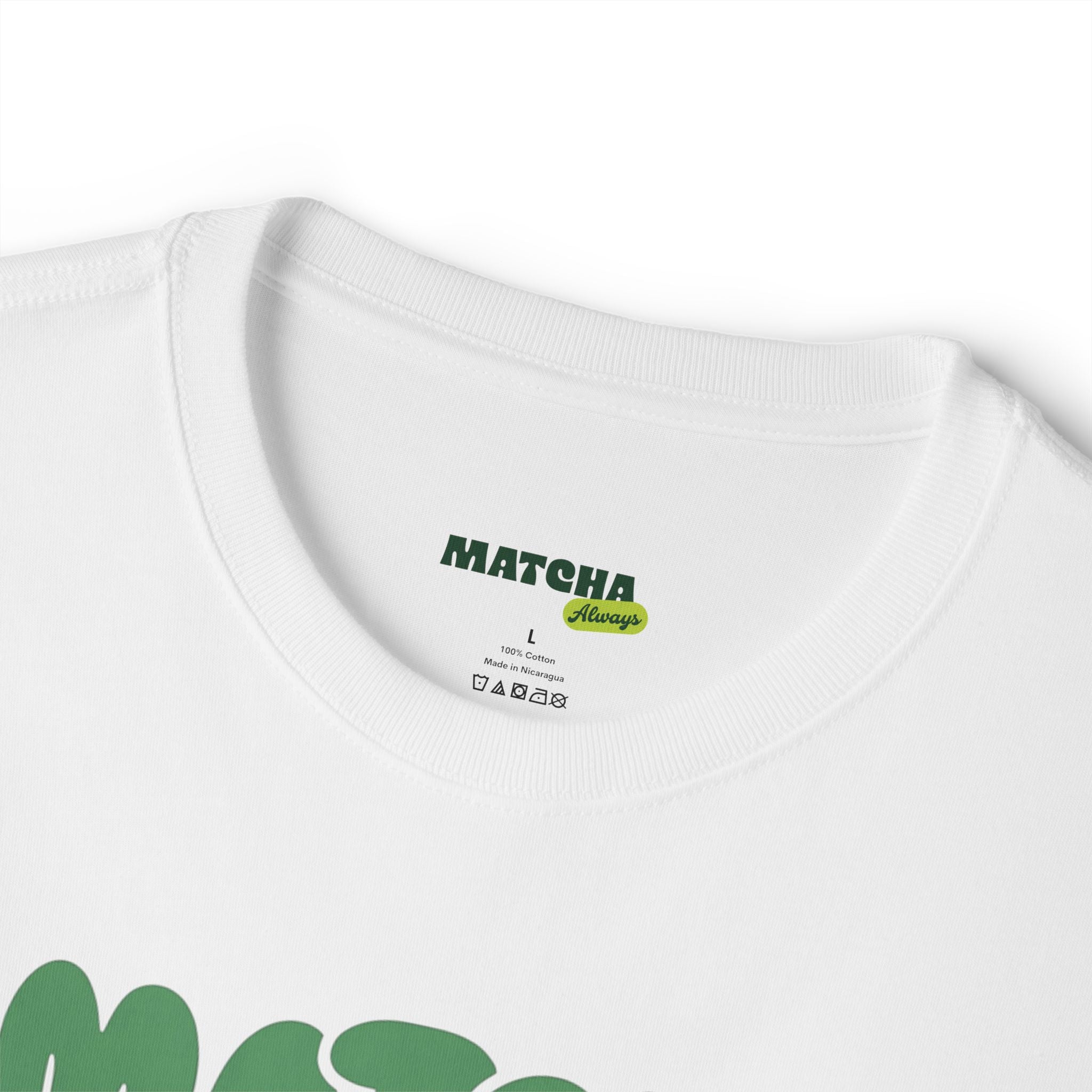 Matcha Magic Tee — Matcha Magic Graphic Oversized Boxy T-Shirt