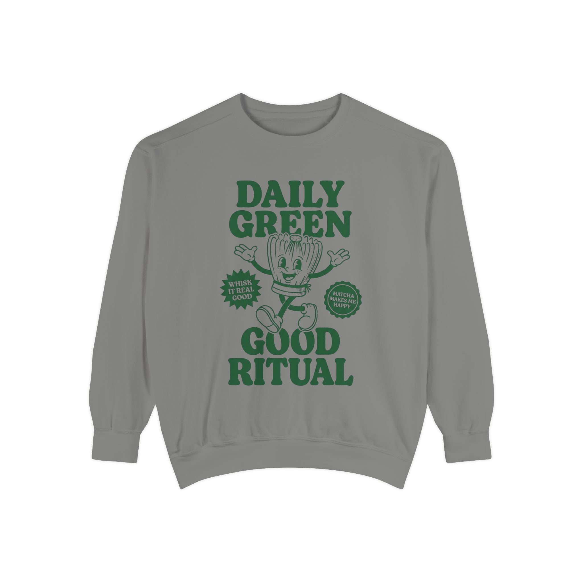 Daily Green Good Ritual - Graphic Crewneck Sweatshirt
