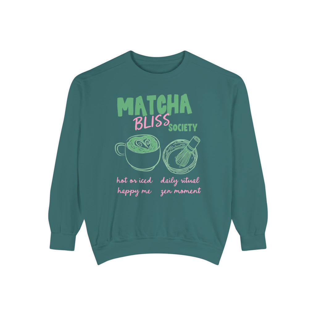 Matcha Bliss — Cozy Crewneck Sweatshirt