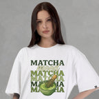Matcha Mood Tee — Vintage Matcha Bowl Graphic T-Shirt